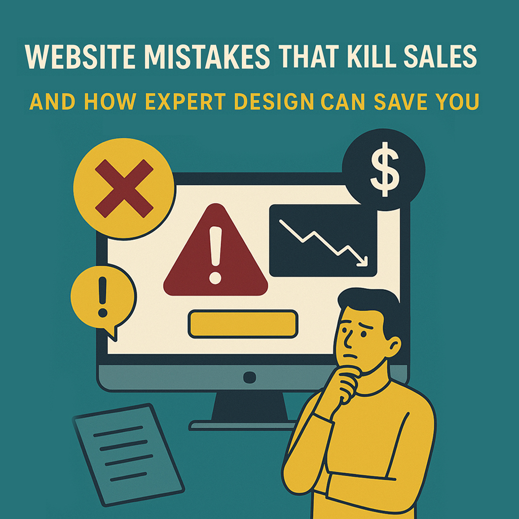Website Mistakes That Kill Sales And How Expert Design Can Save You