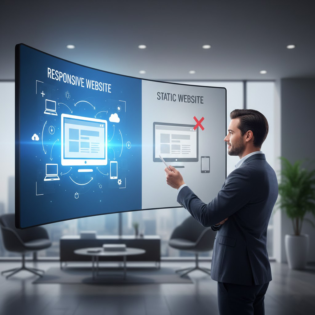 Responsive Web Design vs Static Websites — What’s Best for Your Business?